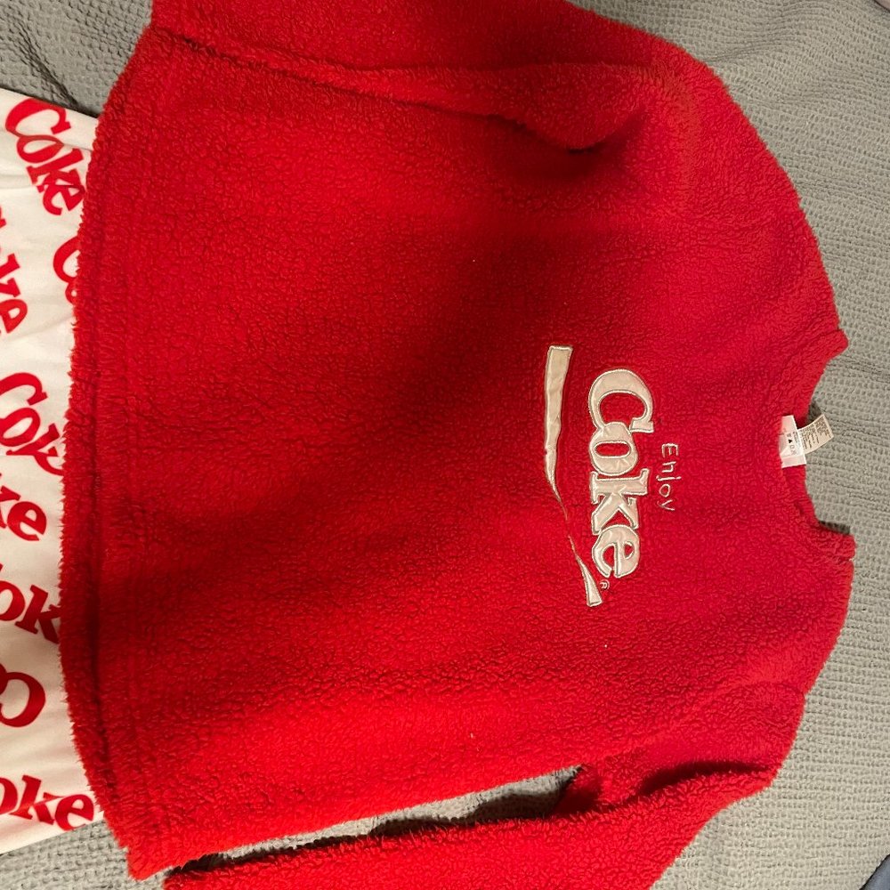 Woman's XL soft comfy Coke Pj's